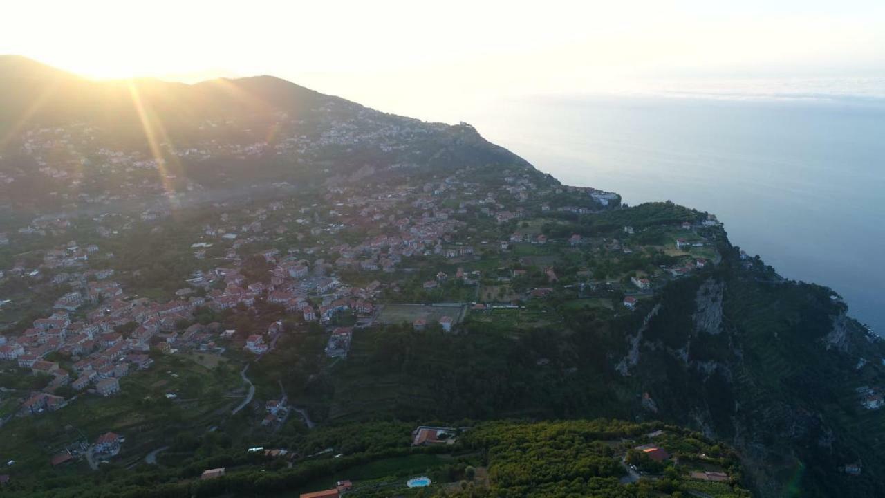 Coastal Cliff, Amalfi Lägenhet Pianillo Exteriör bild