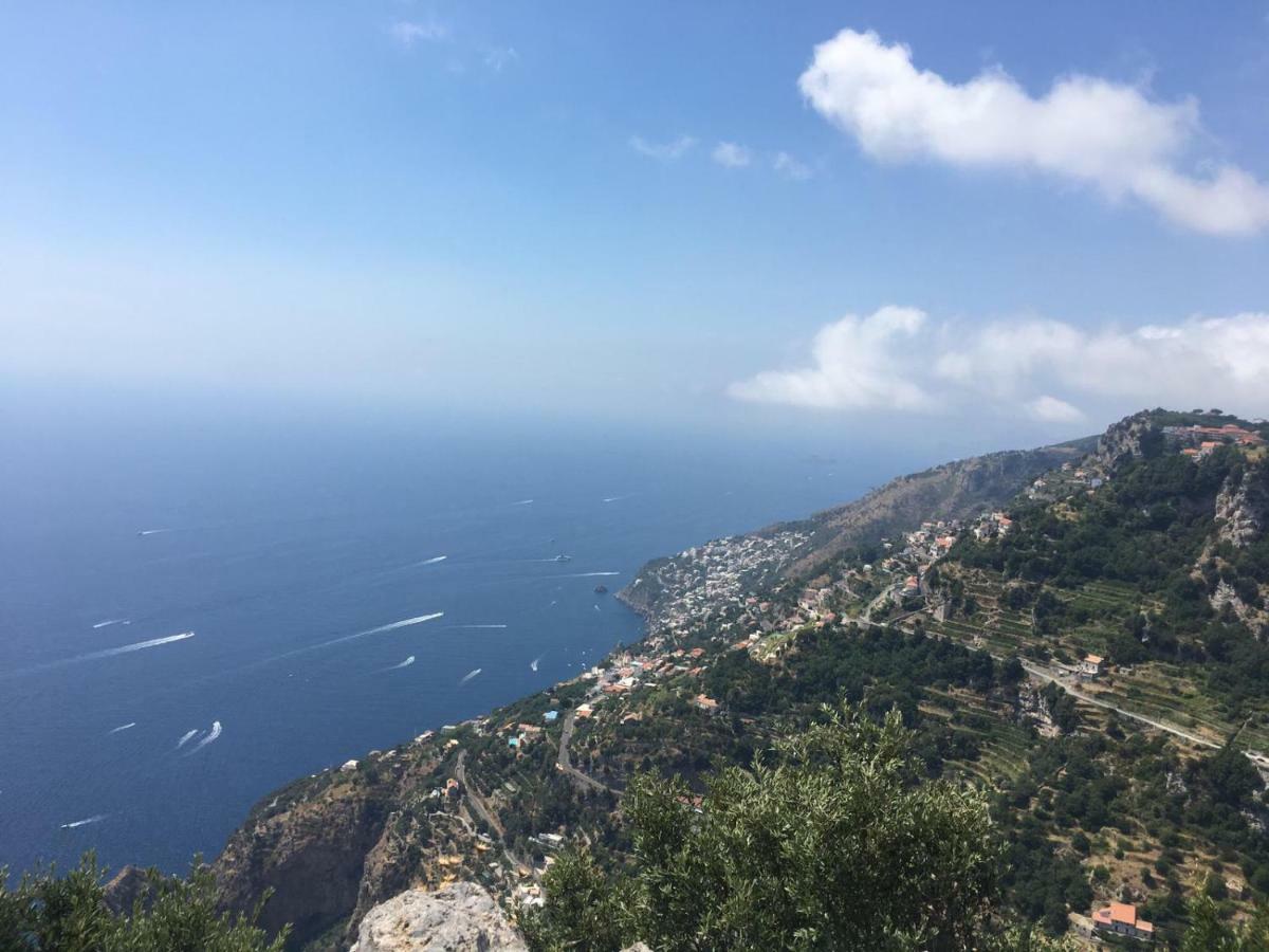 Coastal Cliff, Amalfi Lägenhet Pianillo Exteriör bild